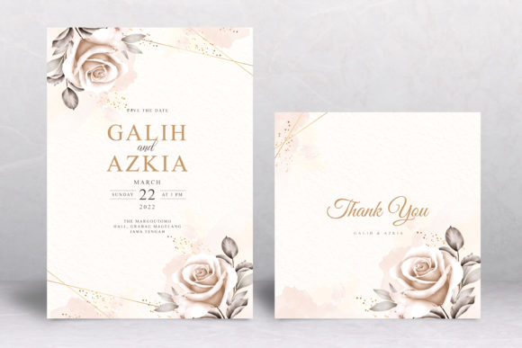 Beautiful Bouqet Wedding Invitation Card: A Touch of Elegance for Your Special Day