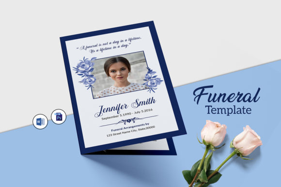 Customizable Funeral Program Templates