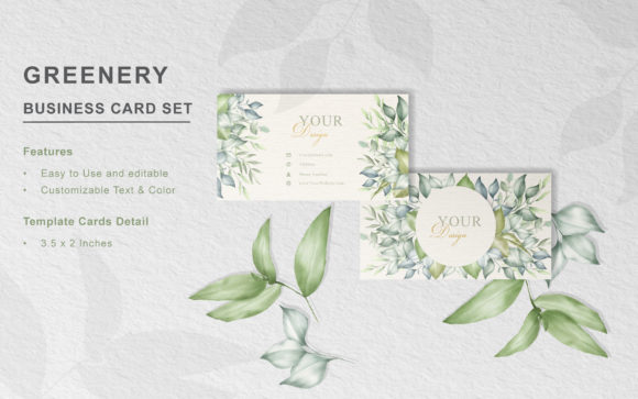 Exploring Greenery and Watercolor Business Cards: A Fresh and Artistic Choice