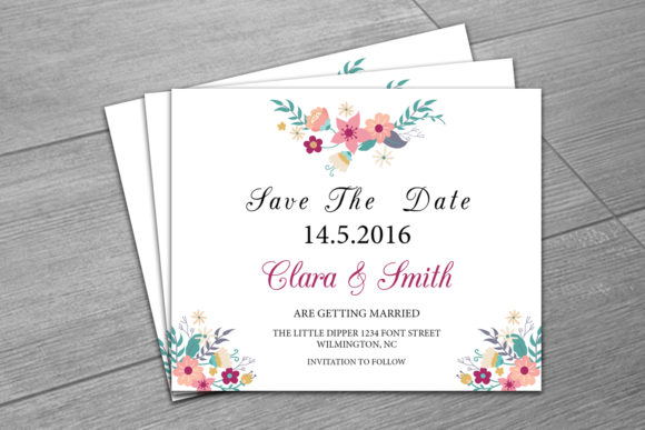Save the Date Template: A Stylish and Easy Solution for Your Wedding Announcements